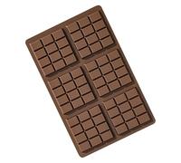 Moule à barres de chocolat - Moule à barre de chocolat profond, moule à barres de chocolat, moule à bonbons démonté, avec 6 cavités - Anti-adhésif, moule à protéines et barres énergétiques faits