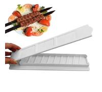 Moule à bascule d'agneau - Outil de préparation de repas facile | Fabricant de brochettes de viande de barbecue, matrice pour fabricant de brochettes plates keb et facile à jour