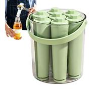 Moule À Bâtonnets De Glace Longs,Rafraîchisseur à Vin | Bac à glaçons maison | Pour Amateurs de Réceptions Propriétaires Barman Appartement Camping-Car Bar Club Vin Jus Cocktail Été
