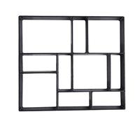 Moule à Béton à Couler Soi-même Moule à Pavé Béton Jardin DIY Réutilisable Moule de Béton de Pavage Moule pour Dalles de Trottoir Allée Chemin Pation Terrasse 45 x 40 x 4cm
