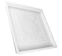 Moule à Béton Ancien Blanc en Plastique, Modèle Brique Tanglian | Style Chinois Vintage, pour Allées de Parc et Cours, DIY Rapide, Rendu Authentique