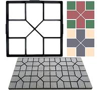 Moule à Béton Pour La Fonte De Plaques De Trottoir Chemin Maker Mould à Pavés Diy 40 X 40 Cm Pour Pavage En Dalles De Ciment Pour Allée, Terrasse, Jardin (A)