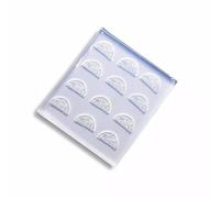 Moule à bijoux en forme de tranches de citron, moules de décoration en Silicone, Texture en Silicone pour projets artistiques et présentoirs d ' étagères, fournitures créatives pour la fabrication de