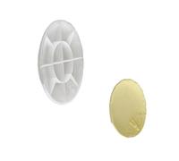 Moule à bijoux pratique en silicone avec détails floraux en relief - Convient pour les plateaux en résine - Décoration d'intérieur - Moule en silicone motif ange