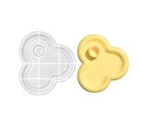 Moule à bijoux réutilisable en silicone pour supports en résine et récipients décoratifs avec motif irrégulier