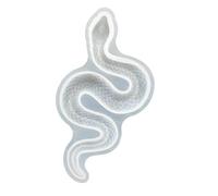 Moule à bijoux serpent Flexible avec un Design réaliste pour projets artistiques et modèles, moule en Silicone de qualité alimentaire