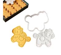Moule à biscuits de cheval : outil de cuisson facile imprimé en 3D, moule à pâtisserie de Noël, moule à pâtisserie en forme de cheval bricolage | Convient pour la maison, la cuisine,