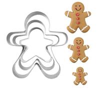 Moule à biscuits de Noël - four en métal Pèr Bìscotti | Sťampi Pe Bişcotti adaptés aux aliments | Formes Dites Flocons de Neige Dites étoiles i Arbre D Nàtale D́i Omini Dí Pan i Zenze