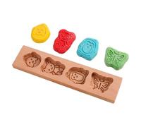 Moule à biscuits en bois | Moule à fondant pour cuisine, moule à biscuits de dessin animé pour anniversaire, mariage, chocolat, fondant, pâtisserie, blogueurs, boulangers, cours de cuisine