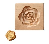 Moule à biscuits en bois, moules à biscuits sculptés, faciles à démouler, moule à biscuits pour Halloween, Noël, Thanksgiving, fête