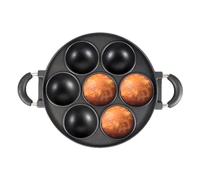 Moule à biscuits en fonte, moule à muffins aux biscuits et à scones avec conception en 7 formes-moule à gâteau Whoopie à crêpes avec