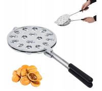 Topfann Moule à Biscuits en Forme de Noix, Poêle à frire gâteaux en Forme de Noix de cuisson pour la Plaque Gaz