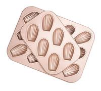 Moule à biscuits en métal 6 ou 12 cavités, antiadhésif, for mini-gâteaux et, compatible four, micro-ondes lave-vaisselle