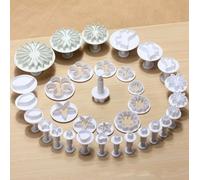 Moule À Biscuits Et Fondant 3d, 33 Pièces, Outils De Pâtisserie Pour Enfants