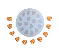 Moule à biscuits miniature réaliste pour décorations de gâteaux et desserts artistiques, moules à jouets alimentaires simulés, petits biscuits en élastomère