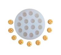 Moule à biscuits miniature réaliste pour décorations de gâteaux et desserts artistiques, moules à jouets alimentaires simulés, petits biscuits en élastomère