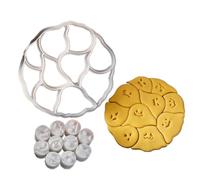 Moule à biscuits Puzzle pour les boulangers amateurs | Tampon à biscuits pratique et robuste pour les collations d ' Halloween faites à la main, outil de cuisson pratique
