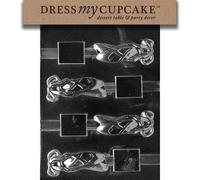 Moule à bonbons au chocolat Dress My Cupcake Chaussons de ballet Bretzel