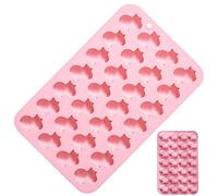 Moule à bonbons en forme de dauphin - Silicone souple pour la cuisson, moule à chocolat antiadhésif | Nourriture mignonne pour faire des bonbons et des desserts, petits animaux en silicone,
