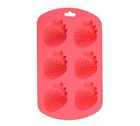 Moule À Bonbons En Silicone, Fruits À 6 Cavités, Moule À Chocolat Avec Antiadhésive, Plateau À Bonbons Avec Design Réutilisable, Outil De Cuisson, Accessoire De Cuisine Pour Famille, Amis, Étu