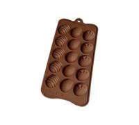 Moule à bonbons en silicone multi-cavités, plateau de cuisson pour collations chocolat, gelée, fromage, outil de cuisine à dégagement facile, plateau de moules sucrés à usage domestique, forme de