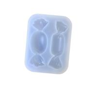 Moule à bonbons en silicone pour moulage de résine, outil de pendentif, projets de porte-clés, savon et fabrication de savon en résine en forme de bonbon, outil de pendentif en silicone Shaker