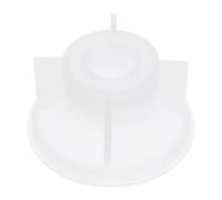 Moule à Bougeoir en Silicone pour Créations Diy, Réutilisable | Flexible et Facile à Démouler, pour Résine Époxy, Cire, Béton et Plâtre, Blanc