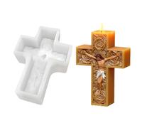 Moule à bougie 3D en forme de Jésus pour baptême
