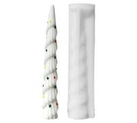 Moule À Bougie Arbre De Noël,Moule 3D Arbre De Noël Pour Résine Époxy Et Cire | à Résine Artisanat Décorations Fêtes pour Chocolat Gelée Argile Fondant Cire