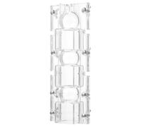 Moule à Bougie Cylindrique Créatif en Plastique pour Débutants DIY | Surface Lisse sans Bavures, Léger et Portable, pour Décoration de Bureau, Fabrication Artisanale