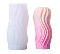 Moule à bougie cylindrique en silicone pour gâteau fondant résine plâtre fait à la main
