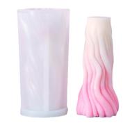 Moule à bougie cylindrique en silicone pour gâteau fondant résine plâtre fait à la main