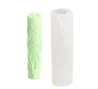 Moule à bougie de cerf - Silicone alimentaire, ornement de tête de cerf, conception de cornes longues, moule cylindrique | Pour l'artisanat fait main produisant du savon dans