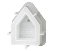 Moule à bougie de forme unique - Moule de maison en résine antiadhésive - Forme unique - Présentoir à bijoux - Moule réutilisable - Accessoire de bricolage - Aromathérapie