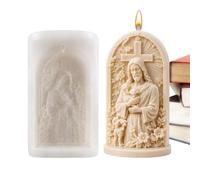 Moule À Bougie De Jésus Moule À Bougie De Jésus - Relief De 3D | Moul