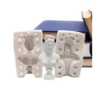 Moule à bougie de la déesse Vénus - Moules à savon de mythologie romaine Moule de support de corps en silicone | Outil de fabrication de bougies, savon et plâtre pour réception de mariage à la maison