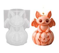 Moule à bougie d'Halloween - Moule en silicone pour fabrication de savon | Moules à ciment de vacances - Ambiance étrange pour artistes, débutants, amateurs d'artisanat, enseignants d'art, maison