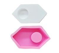 Moule à bougie en forme de cœur en forme de lune, moule en résine diamant, bougeoir pour bougie chauffe-plat, ours cerf, chat