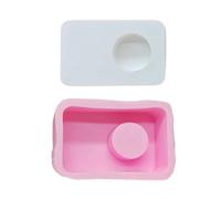 Moule à bougie en forme de cœur en forme de lune, moule en résine diamant, bougeoir pour bougie chauffe-plat, ours cerf, chat