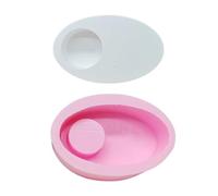 Moule à bougie en forme de cœur en forme de lune, moule en résine diamant, bougeoir pour bougie chauffe-plat, ours cerf, chat