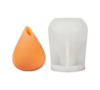Moule à bougie en forme de goutte d'eau - En résine époxy - Passe au lave-vaisselle - Pour la fabrication de gâteaux à savon - Décoration de colonne métallique - Silicone