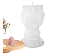 Moule à bougie en forme de main DIY en silicone - Creative 3D Ghost Hand | Moules créatifs en silicone 3D pour la fabrication de bougies, fondant, plâtre, sculpture, argile, artisanat en forme de main
