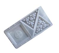 Moule à bougie en forme de pyramide - En silicone - Facile à démouler - Décoration de mariage - Décoration de plâtre - Créateur de cadeaux créatifs