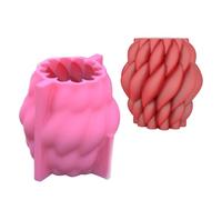 Moule à bougie en forme de vague | Moule de décoration en pâte de gomme à cupcakes - Moules en résine d'argile pour résine époxy, armoires, moules géométriques en silicone, décorations murales et de