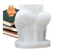 Moule à bougie en forme d'ours | Moules 3D en forme d'ours musclé | Fabrication de décorations de bureau, outils d'artisanat d'art, fournitures d'artisanat faites à la main pour décoration, artisanat
