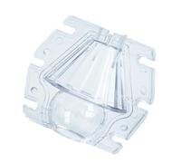 Moule à Bougie en Plastique à Deux Pièces, Forme Lampe | Design Antiadhésif et Souple, Tolérance à Haute Température, pour Cire et Bougies Piliers