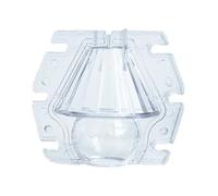Moule à Bougie en Plastique Deux Pièces, de Lampe | Surface Antiadhésive, Texture Claire, pour Paraffine et Chandelles Piliers, Ateliers Créatifs DIY