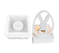 Moule à bougie en résine - Moulage sur le thème de la forêt, ancien en silicone flexible, plateformes lumineuses en, créateur d'ornement artistique, base de présentation décorative | pour