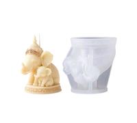 Moule À Bougie En Silicone En Forme D ' Éléphant, Modèles Thaïlandais