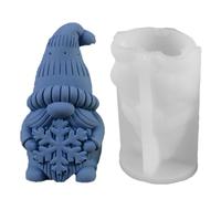 Moule à bougie en silicone en forme de nain
